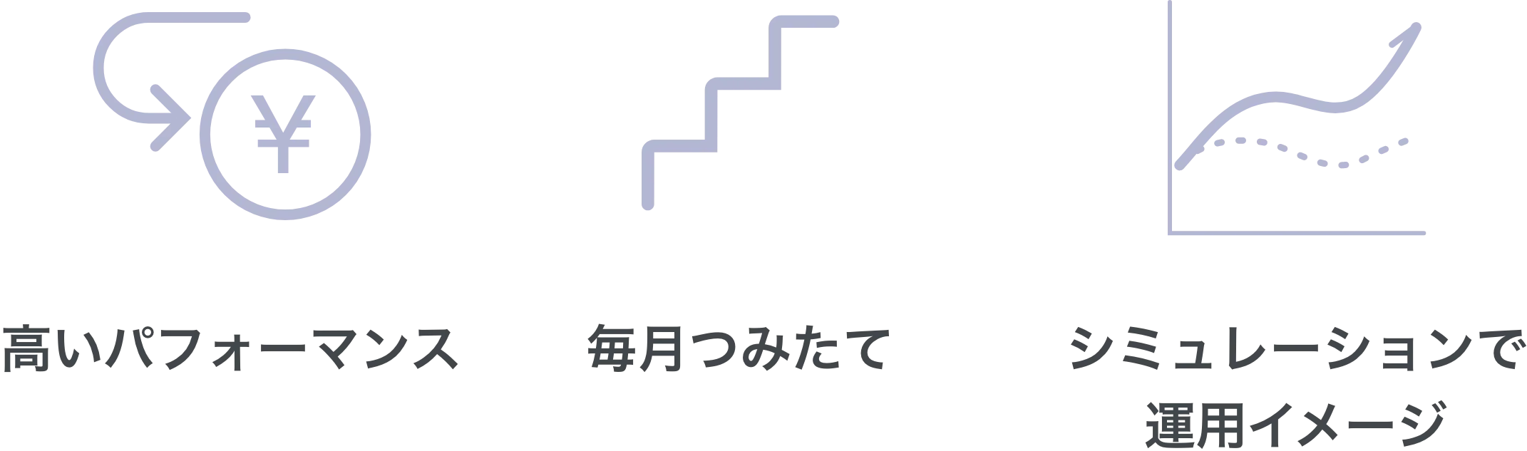 あなたへの３つのおすすめ