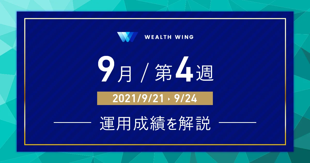 Wealth Wing(ウェルスウイング) の週間リターン