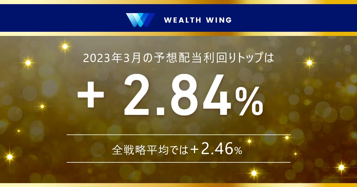 Wealth Wing(ウェルスウイング) の配当利回り