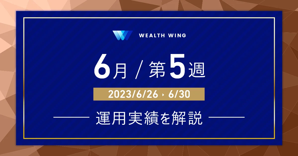 Wealth Wing(ウェルスウイング) の週間リターン