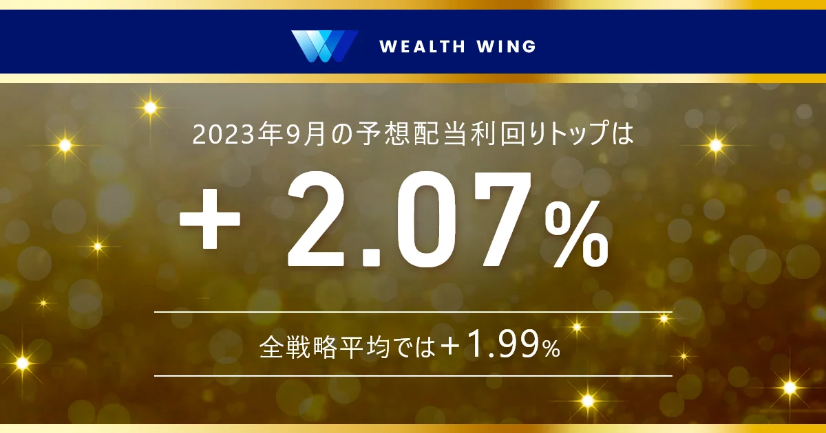 Wealth Wing(ウェルスウイング) の配当利回り