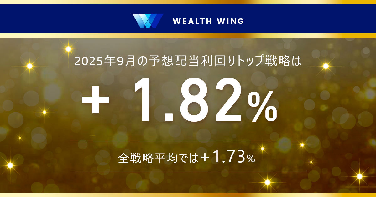 Wealth Wing(ウェルスウイング) の配当利回り