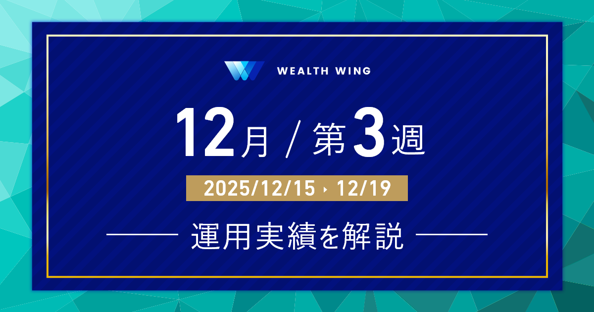 Wealth Wing(ウェルスウイング) の週間リターン