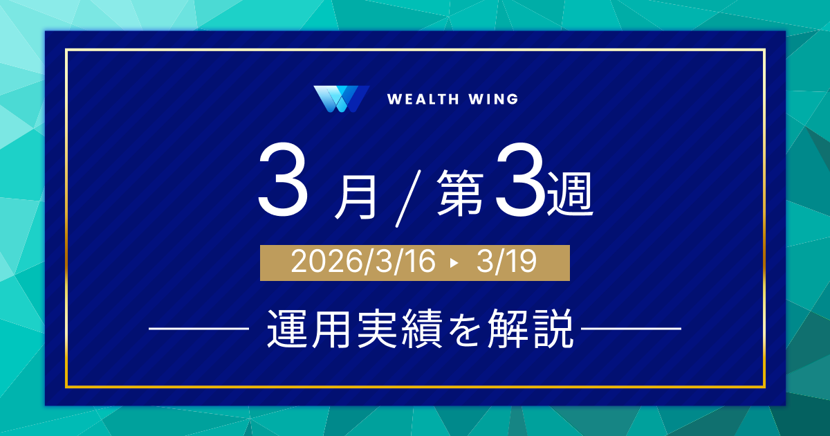 Wealth Wing(ウェルスウイング) の週間リターン