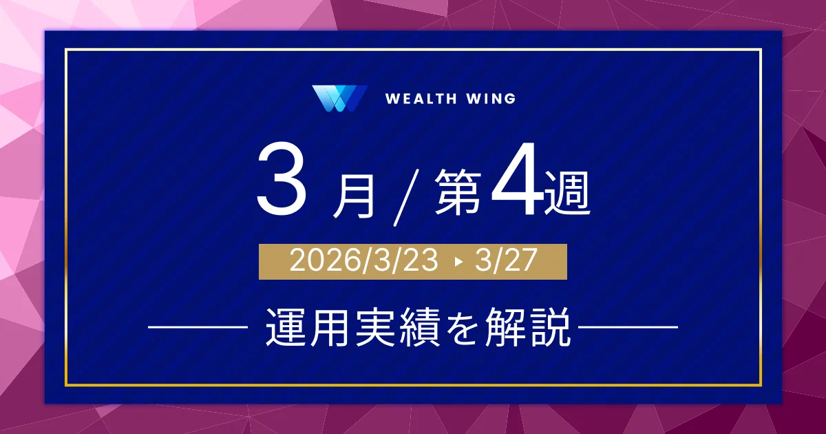 Wealth Wing(ウェルスウイング) の週間リターン