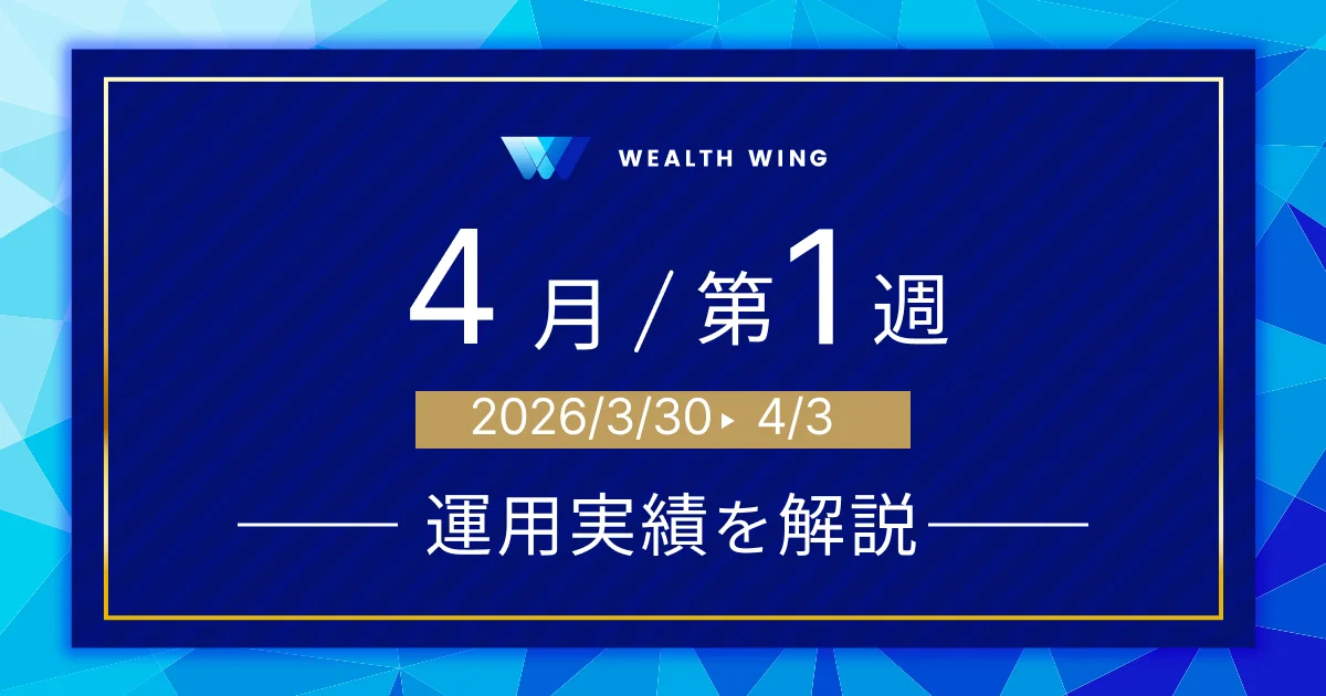 Wealth Wing(ウェルスウイング) の週間リターン