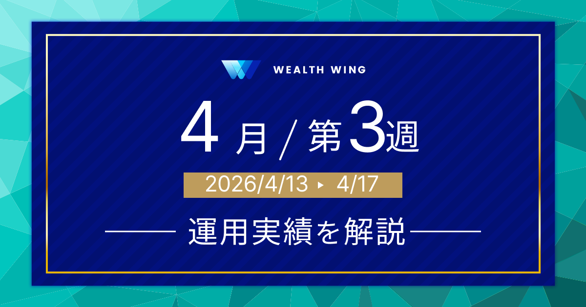 Wealth Wing(ウェルスウイング) の週間リターン
