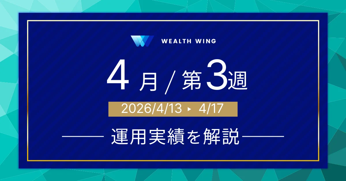 Wealth Wing(ウェルスウイング) の週間リターン