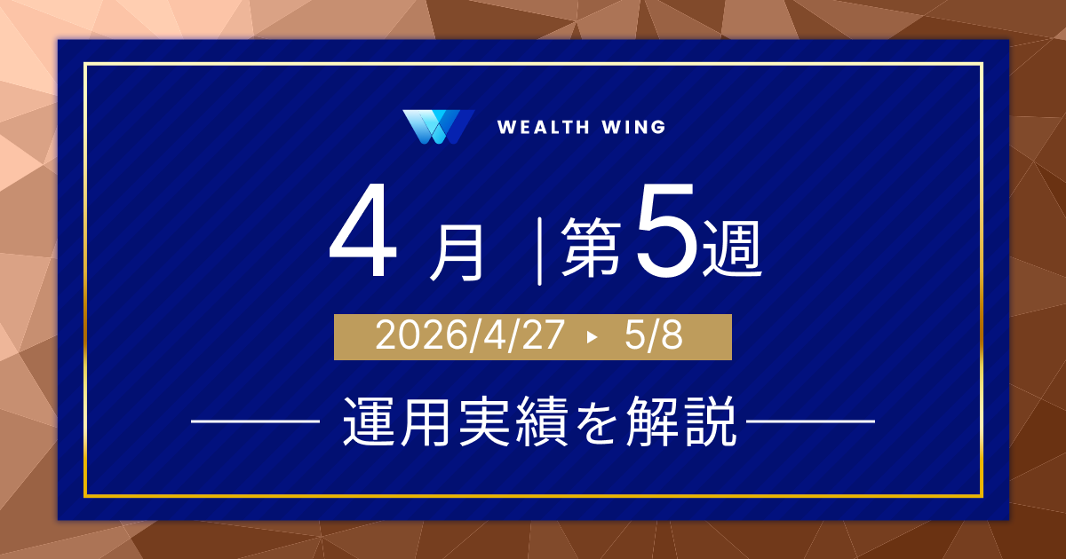 Wealth Wing(ウェルスウイング) の週間リターン