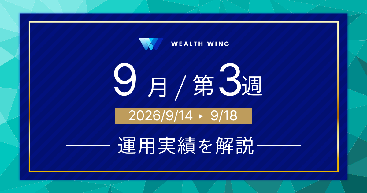 Wealth Wing(ウェルスウイング) の週間リターン