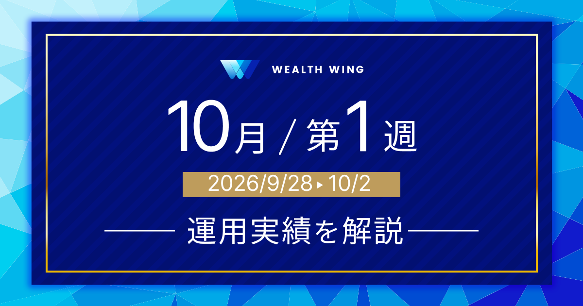 Wealth Wing(ウェルスウイング) の週間リターン