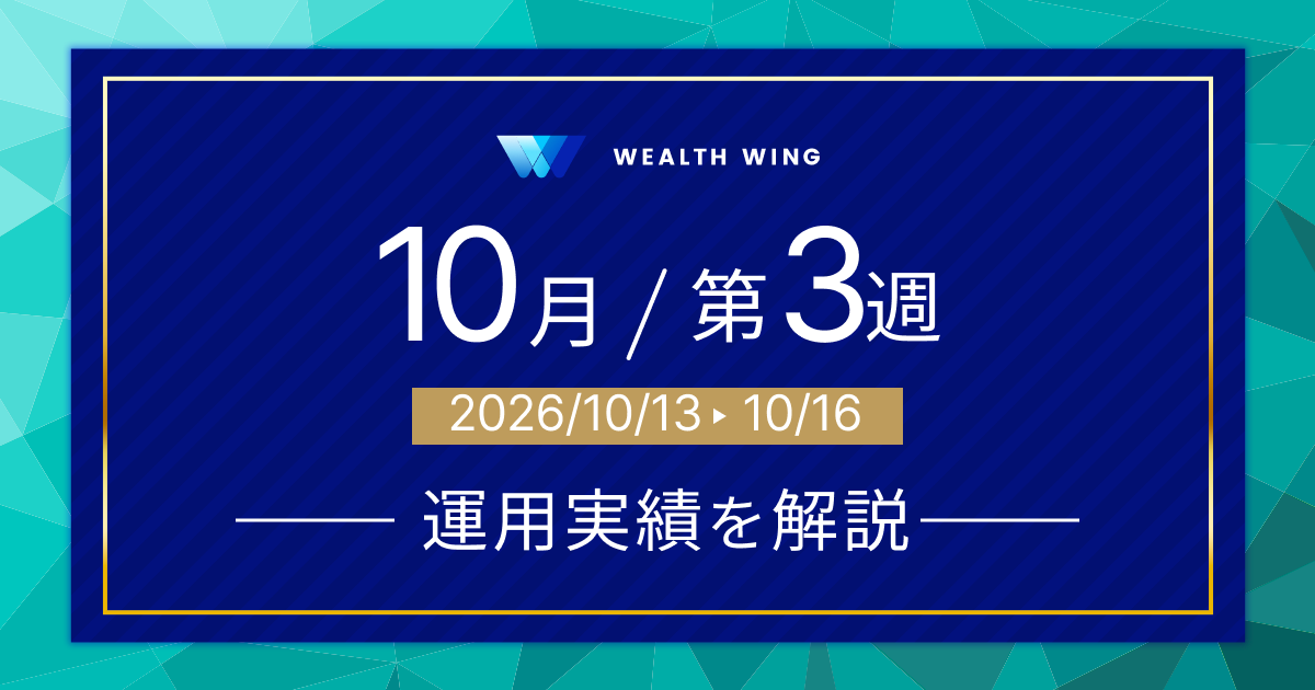 Wealth Wing(ウェルスウイング) の週間リターン
